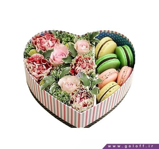 گل برای ولنتاین - جعبه گل ولنتاین دلیار - Delyar | گل آف